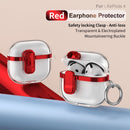 Apple AirPods 4 Clear Lock TPU Protective Case with Metal