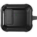 Apple AirPods 4 Rugged Armor Lock Case with Carabiner
