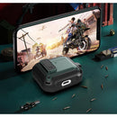 Apple AirPods 4 Rugged Armor Lock Case with Carabiner - Red