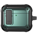 Apple AirPods 4 Rugged Armor Lock Case with Carabiner