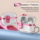 Apple AirPods Pro 2 Clear Lock TPU Protective Case