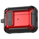 Apple AirPods Pro 2 Rugged Armor Lock Case with Carabiner