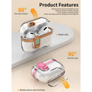 Apple AirPods Pro 3 Clear Lock TPU Protective Case