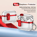Apple AirPods Pro 3 Clear Lock TPU Protective Case