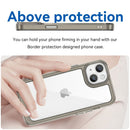 Apple iPhone 14 Plus Soft TPU Bumper Case [Clear Grey] 3