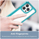 Apple iPhone 14 Pro Max Soft TPU Bumper Case [Clear Blue] 4