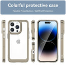 Apple iPhone 14 Pro Max Soft TPU Bumper Case [Clear Grey] 8