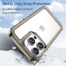 Apple iPhone 14 Pro Max Soft TPU Bumper Case [Clear Grey] 2