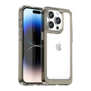 Apple iPhone 14 Pro Max Soft TPU Bumper Case [Clear Grey] 1
