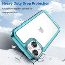 Apple iPhone 14 Soft TPU Bumper Case [Clear Blue] 2