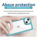 Apple iPhone 14 Soft TPU Bumper Case [Clear Blue] 3