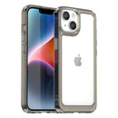 Apple iPhone 14 Soft TPU Bumper Case [Clear Grey] 1