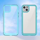 Apple iPhone 15 Plus Soft TPU Bumper Case [Clear Blue] 7