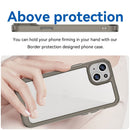 Apple iPhone 15 Plus Soft TPU Bumper Case [Clear Grey] 3