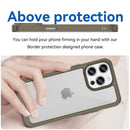 Apple iPhone 15 Pro Max Soft TPU Bumper Case [Clear Grey] 3
