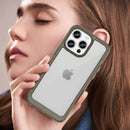 Apple iPhone 15 Pro Max Soft TPU Bumper Case [Clear Grey] 6