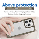Apple iPhone 15 Pro Soft TPU Bumper Case [Clear Grey] 3