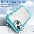 Apple iPhone 15 Soft TPU Bumper Case [Clear Blue] 2