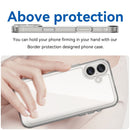 Apple iPhone 16 Plus Soft TPU Bumper Case [Clear] 3