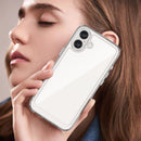 Apple iPhone 16 Plus Soft TPU Bumper Case [Clear] 6
