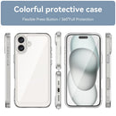 Apple iPhone 16 Plus Soft TPU Bumper Case [Clear] 8