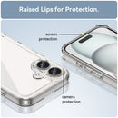 Apple iPhone 16 Soft TPU Bumper Case [Clear] 5