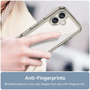 Apple iPhone 16 Soft TPU Bumper Case [Clear Grey] 4