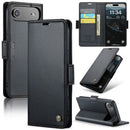 Apple iPhone 17 Air CaseMe Retro Wallet Case [Black] 1