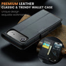 Apple iPhone 17 Air CaseMe Retro Wallet Case [Black] 6