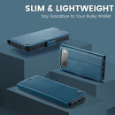 Apple iPhone 17 Air CaseMe Retro Wallet Case [Navy] 8
