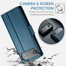 Apple iPhone 17 Air CaseMe Retro Wallet Case [Navy] 5