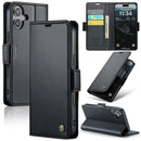 Apple iPhone 17 CaseMe Retro Wallet Case [Black] 1