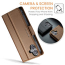 Apple iPhone 17 CaseMe Retro Wallet Case [Brown] 5