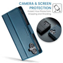 Apple iPhone 17 CaseMe Retro Wallet Case [Navy] 5