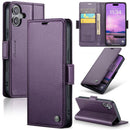 Apple iPhone 17 CaseMe Retro Wallet Case [Purple] 1