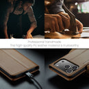 Apple iPhone 17 Pro CaseMe Retro Wallet Case [Brown] 7