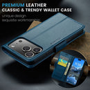 Apple iPhone 17 Pro CaseMe Retro Wallet Case [Navy] 6