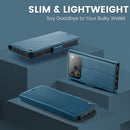 Apple iPhone 17 Pro CaseMe Retro Wallet Case [Navy] 8