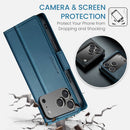 Apple iPhone 17 Pro CaseMe Retro Wallet Case [Navy] 5