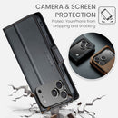 Apple iPhone 17 Pro Max CaseMe Retro Wallet Case [Black] 5