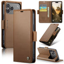 Apple iPhone 17 Pro Max CaseMe Retro Wallet Case [Brown] 1