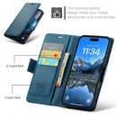 Apple iPhone 17 Pro Max CaseMe Retro Wallet Case [Navy] 9