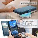 Apple iPhone 17 Pro Max CaseMe Retro Wallet Case [Navy] 4