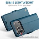 Apple iPhone 17 Pro Max CaseMe Retro Wallet Case [Navy] 2