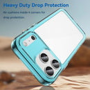 Apple iPhone 17 Pro Max Soft TPU Bumper Case [Clear Blue] 2