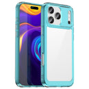 Apple iPhone 17 Pro Max Soft TPU Bumper Case [Clear Blue] 1