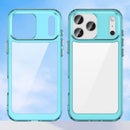 Apple iPhone 17 Pro Max Soft TPU Bumper Case [Clear Blue] 7
