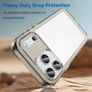 Apple iPhone 17 Pro Max Soft TPU Bumper Case [Clear Grey] 2