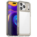 Apple iPhone 17 Pro Max Soft TPU Bumper Case [Clear Grey] 1