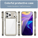Apple iPhone 17 Pro Max Soft TPU Bumper Case [Clear Grey] 8